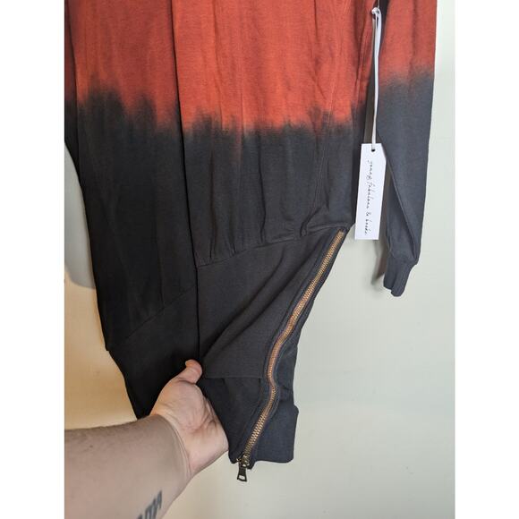 NWT Young Fabulous & Broke Tie Dye Turtleneck Sweater Dress - Picture 5 of 9